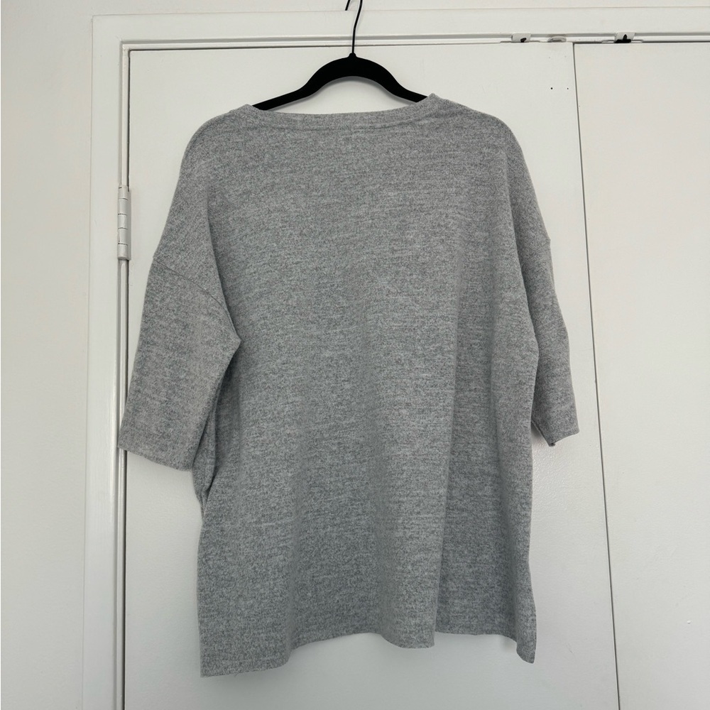 Altar’d state grey fleece T-shirt with pocket size medium - Picture 6 of 9